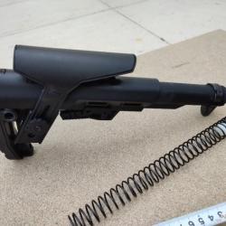 Crosse tactique ambidextre mil-spec GL-Core de type FAB Defense , avec kit tube PROMO