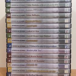 Collection Avions de guerre en dvd - Lot de 18 dvd (#5)
