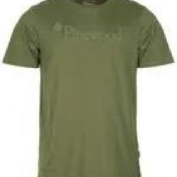 T Shirt OUTDOOR LIFE Vert Pin 759