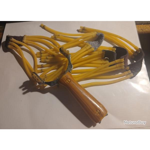 LANCE-PIERRE + 4 LOTS D'LASTIQUES DE RECHANGE