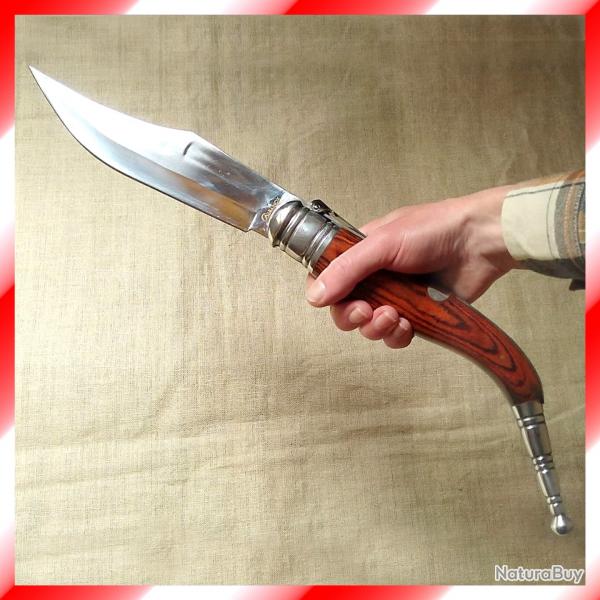 NAVAJA (couteau pliant gant) Inox - Lame 22,5 cm - Stamina
