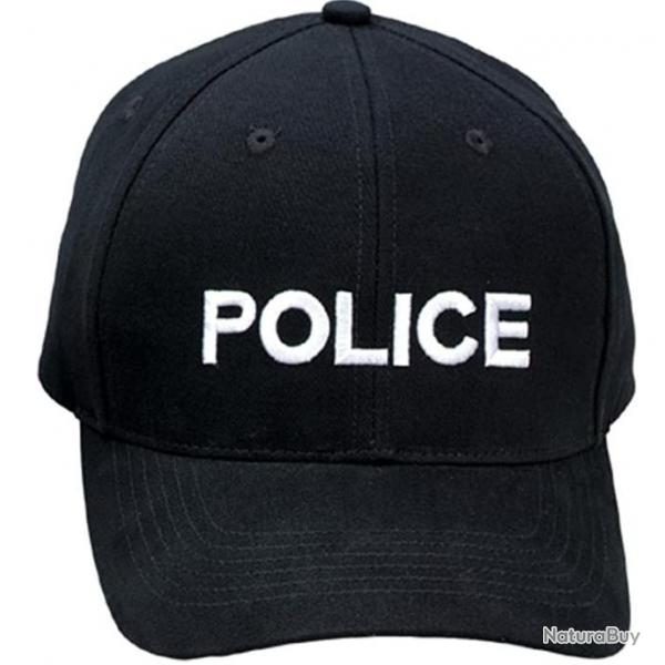 CASQUETTE POLICE BRODE