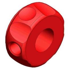 ARC SYSTEME - Ecrou Berger COMPETITION ROUGE
