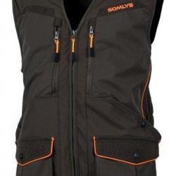 Gilet de chasse Newtek kaki SOMLYS
