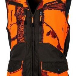 Gilet de chasse Newtek camo orange SOMLYS