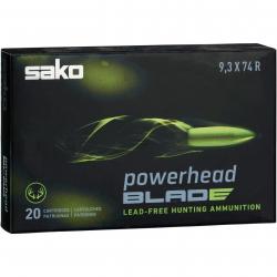 9,3x74 R Powerhead Blade 14,9g/230grs. (Calibre: 9,3x74 R)