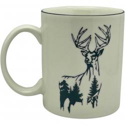 Tasse motif chasse (Modèle: Cerf)