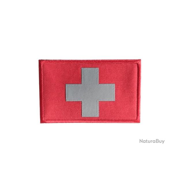 Patch mdical - Croix Rouge - Velcro - Livraison gratuite
