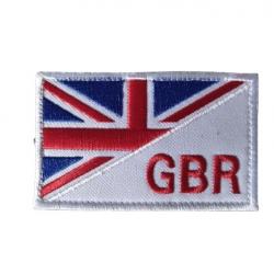 Patch Drapeau - Grande Bretagne GBR - Velcro - Livraison gratuite