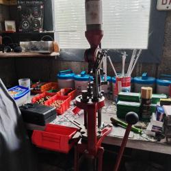 Presse rechargement HORNADY LOCK N LAOD + Douseuse automatique