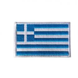 Patch Drapeau - Grèce - Velcro - Livraison gratuite