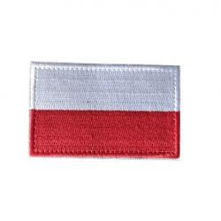 Patch Drapeau - Pologne - Velcro - Livraison gratuite