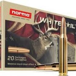 Balles Norma Whitetil cal.270 win 130 grains