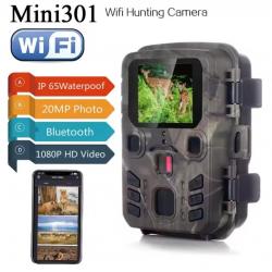 PROMO......Caméra de Chasse Surveillance Wifi Sans Fil, Bluetooth, 24MP 1296P, Vision Nocturne,
