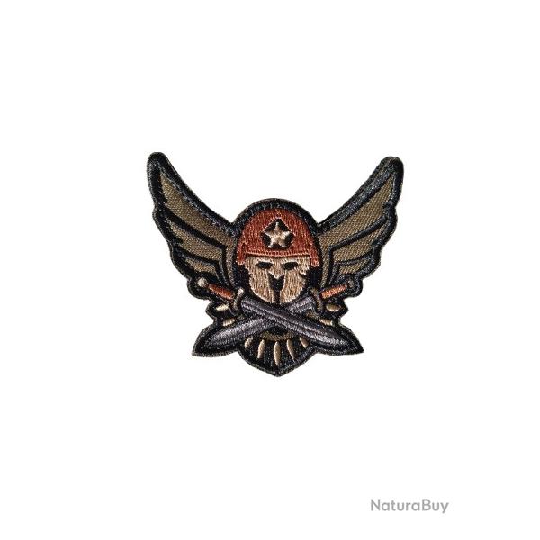 Patch Spartan + ailes - Velcro - Livraison gratuite
