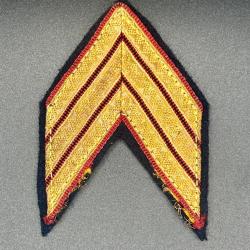(63.001) Grade de bras de sergent chef d'infanterie avec crochets à l'arrière