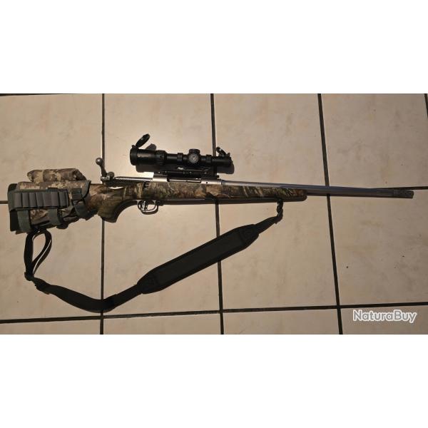 Savage 116 Bear Hunter 338 Win Mag + Vortex Strike Eagle 1-8x24 neuve