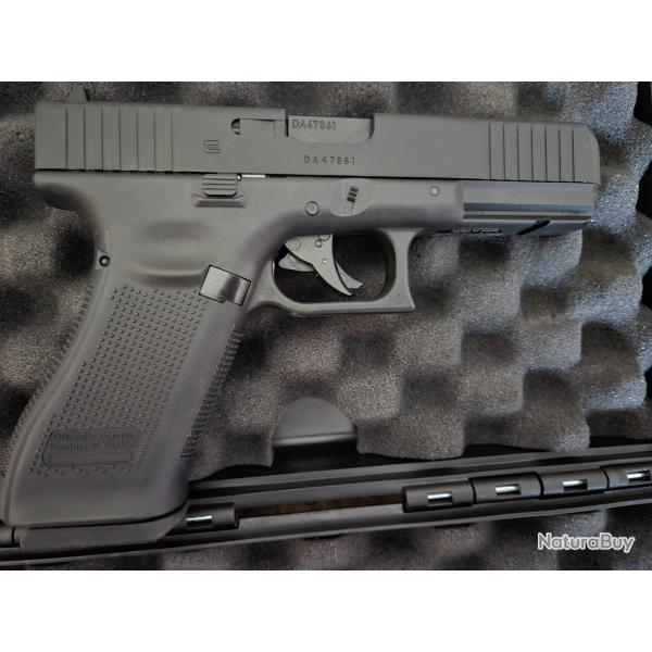 GLOCK 17 GEN 5  plomb calibre 4.5mm + 44 sparclettes co2