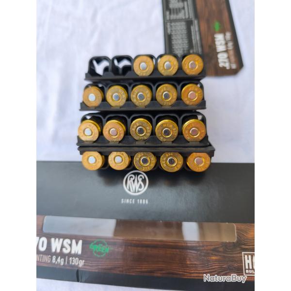 270wsm RWS hit 130gr bote de 18 balles
