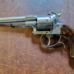 REVOLVER LECHAUFEUX MOD 1858 CAL 12 MM A BROCHE