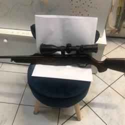 Carabine semi-automatique browning  longtrac calibre 300 avec lunette Swarovski  1,5x8x50.
