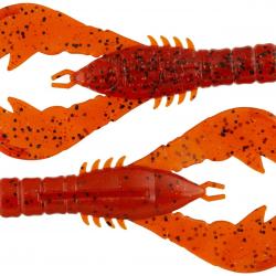 Leurre Souple Gary Yamamoto Yamacraw 4" - 10cm 10cm par 6 9003 - Fire Craw