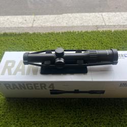 LUNETTE DE BATTUE 1-4x24 STEINER RANGER 4RETICULE LUMINEUX 4A-I