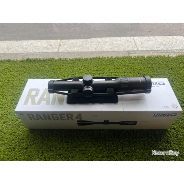 LUNETTE DE BATTUE 1-4x24 STEINER RANGER 4RETICULE LUMINEUX 4A-I