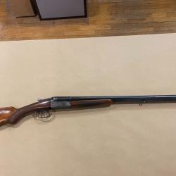 FUSIL JUXTAPOSE MANUFRANCE ROBUST 16/70 70 cm DD EXTRACTEUR ENROULLEUR DE BRETTELLE