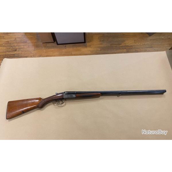 FUSIL JUXTAPOSE MANUFRANCE ROBUST 16/70 70 cm DD EXTRACTEUR ENROULLEUR DE BRETTELLE