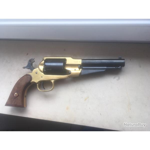1858 Pietta remington calibre 44, 5,5 pouces, crosse quadrille 2021