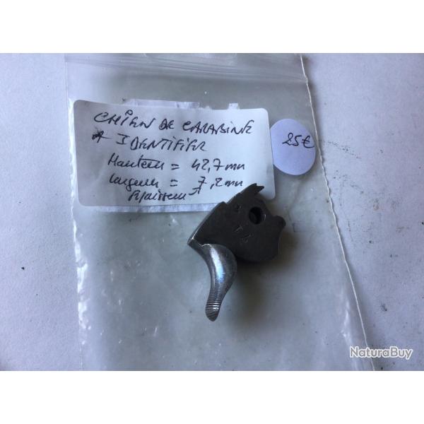 VENDU PAR LE-CUIRASSIER CHIEN DE CARABINE  IDENTIFIER DETENTE DEPORTEE