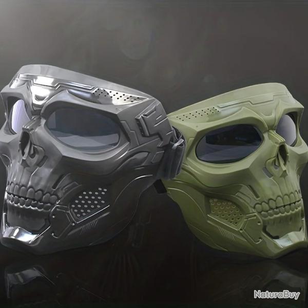 Masque Airsoft Skull Noir