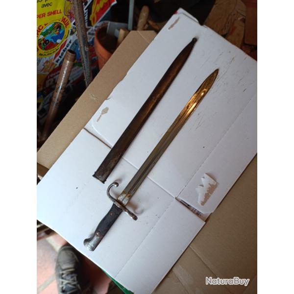 Baonnette argentine mauser 1909