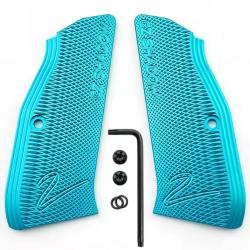 Plaquettes CZ Shadow 2 - Bleu Electrique - SKX INDUSTRIES