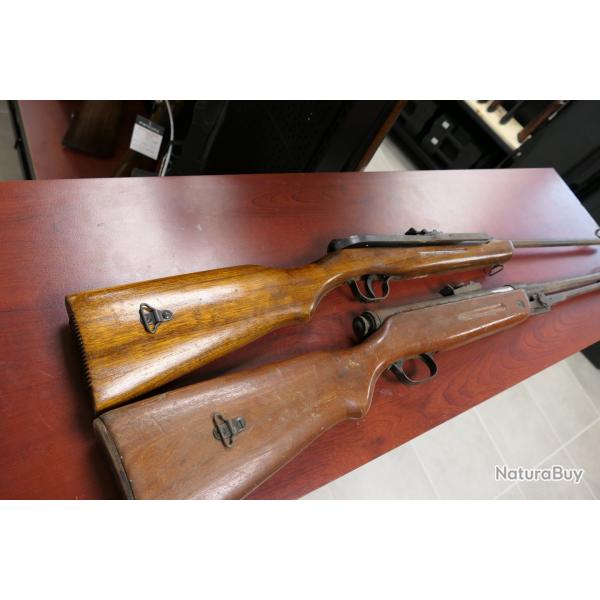 lot de deux carabines a plombs chinoises  ,  MISE A PRIX 1 EUROS SANS PRIX DE RESERVE