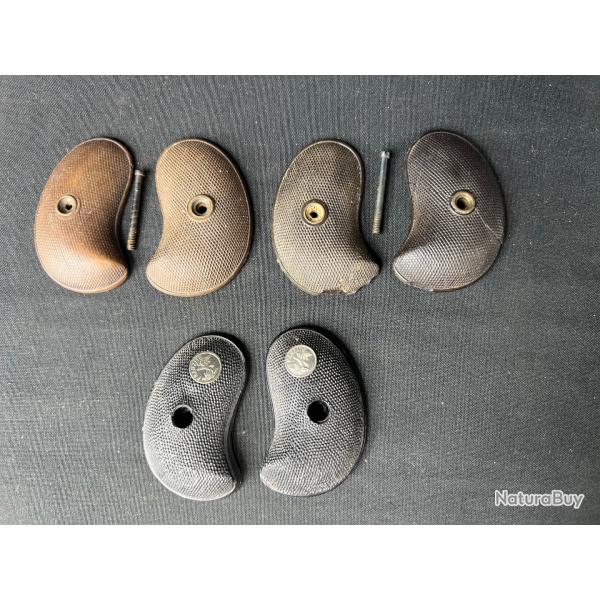 Lot de 3 paires de plaquettes REMINGTON DERRINGER