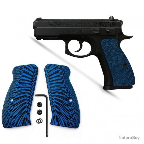 Plaquettes CZ 85 Compact - Bleu - SKX INDUSTRIES