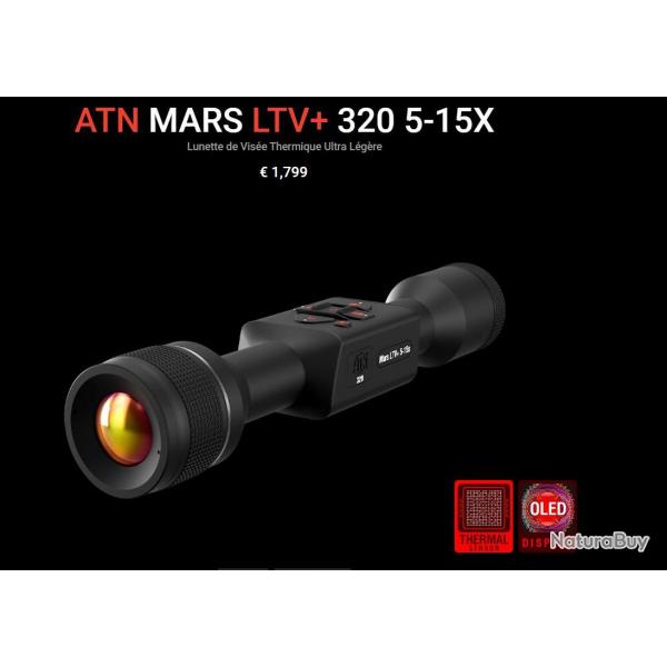 Lunette thermique  ATN Mars LTV+ 320 5-15x