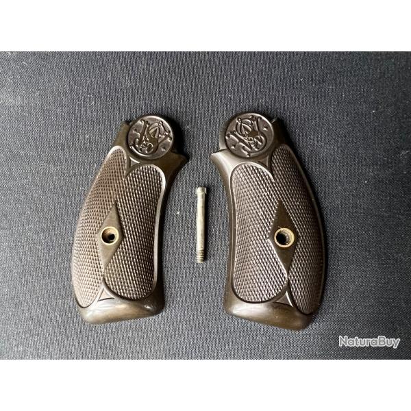 PLAQUETTES D'ORIGINE POUR S&W DA 38