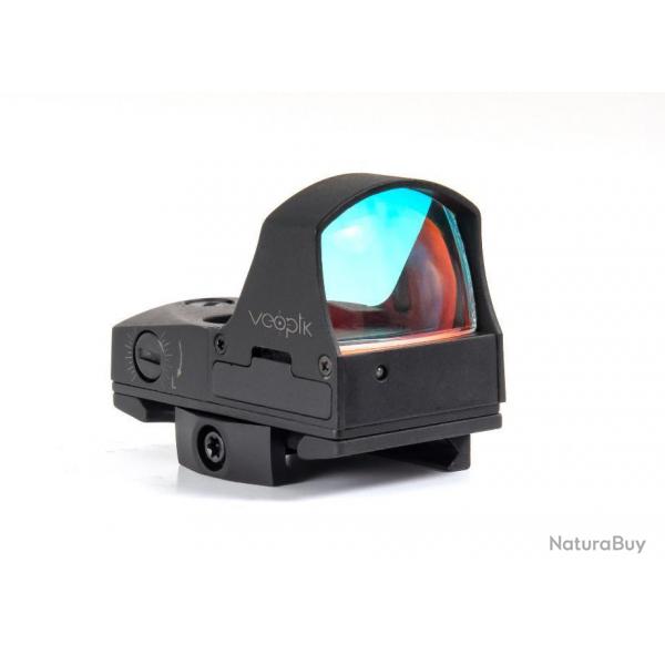 vente flashPOINT ROUGE RS4 PLATINE 19X22 VEOPTIK ! -50%