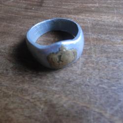 bague soldat souvenir de tranchée WW1