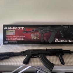 Réplique airsoft AR-M7T AEG 6mm + batterie (très bon état)