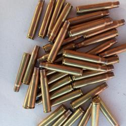 vends lot de 48 douilles calibre 8 x 64 S + 5 en 7 x 64