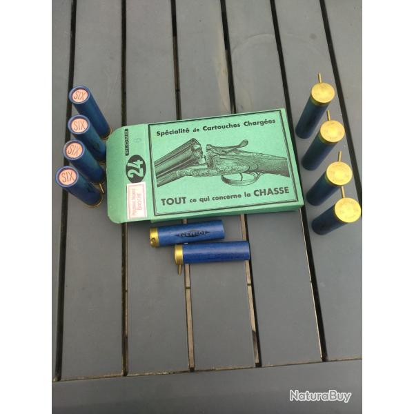 Bote de cartouches a broche Cal 24 aa