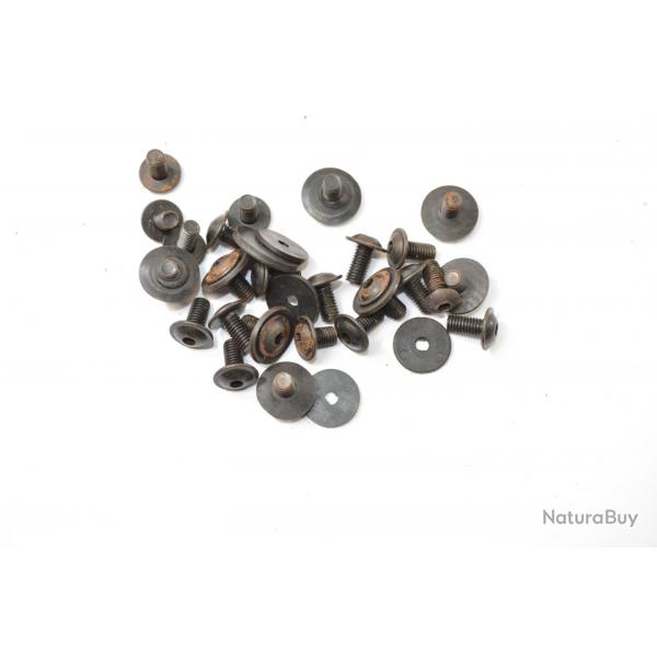 Lot vis pour tui holster rigide moderne style GK. Vis 6 pans diamtre 5mm (A)