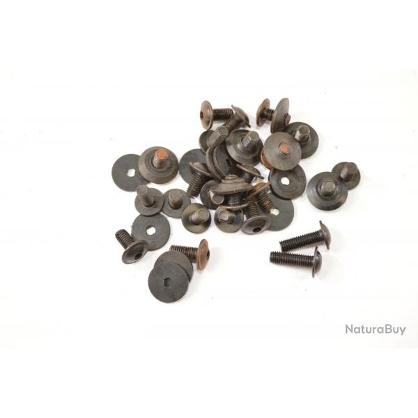 Lot vis pour tui holster rigide moderne style GK VEGA ... Vis 6 pans diamtre 5mm (C)