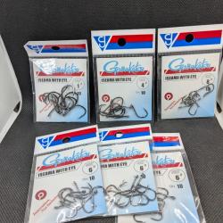Lot n°5 , Hameçons divers tailles, GAMAKATSTU