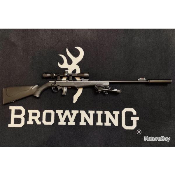 Carabine  verrou ROSSI mod. 8122 - Calibre .22 LR + Lunette, bipieds et silencieux (Occasion trs b
