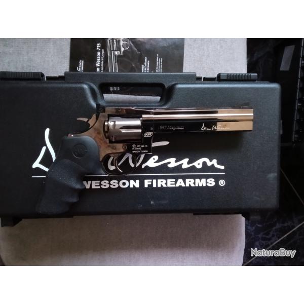 Dan Wesson 715 6 pouces asg airsoft avec bote et mallette de rangement